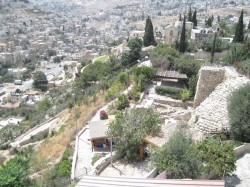 1-Looking down at Nehemiah's wall